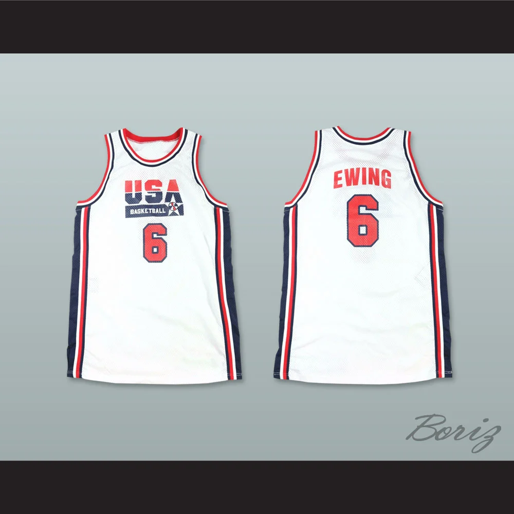 1992 Patrick Ewing Usa Jersey 1992 Patrick Ewing USA Team Home